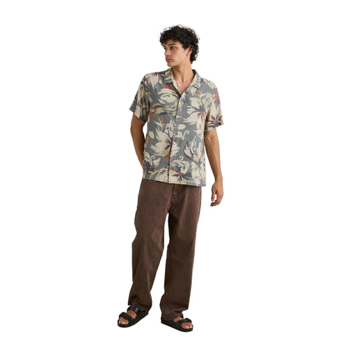 Men’s Tropical Camo Short Sleeve Shirt Rhythm - S