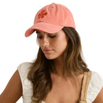 Women’s Melia Floral Cap Rhythm - DUSTY RED / OS