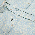 Men’s Western Pearl Snap Shirt Short Sleeve Poncho Outdoors
