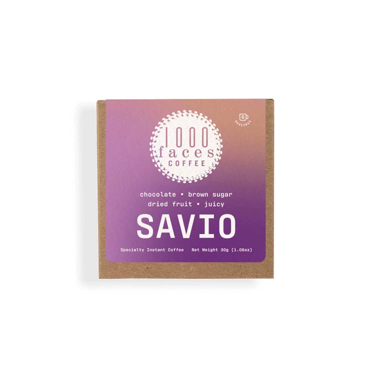 Savio Instant Coffee 1000 Faces