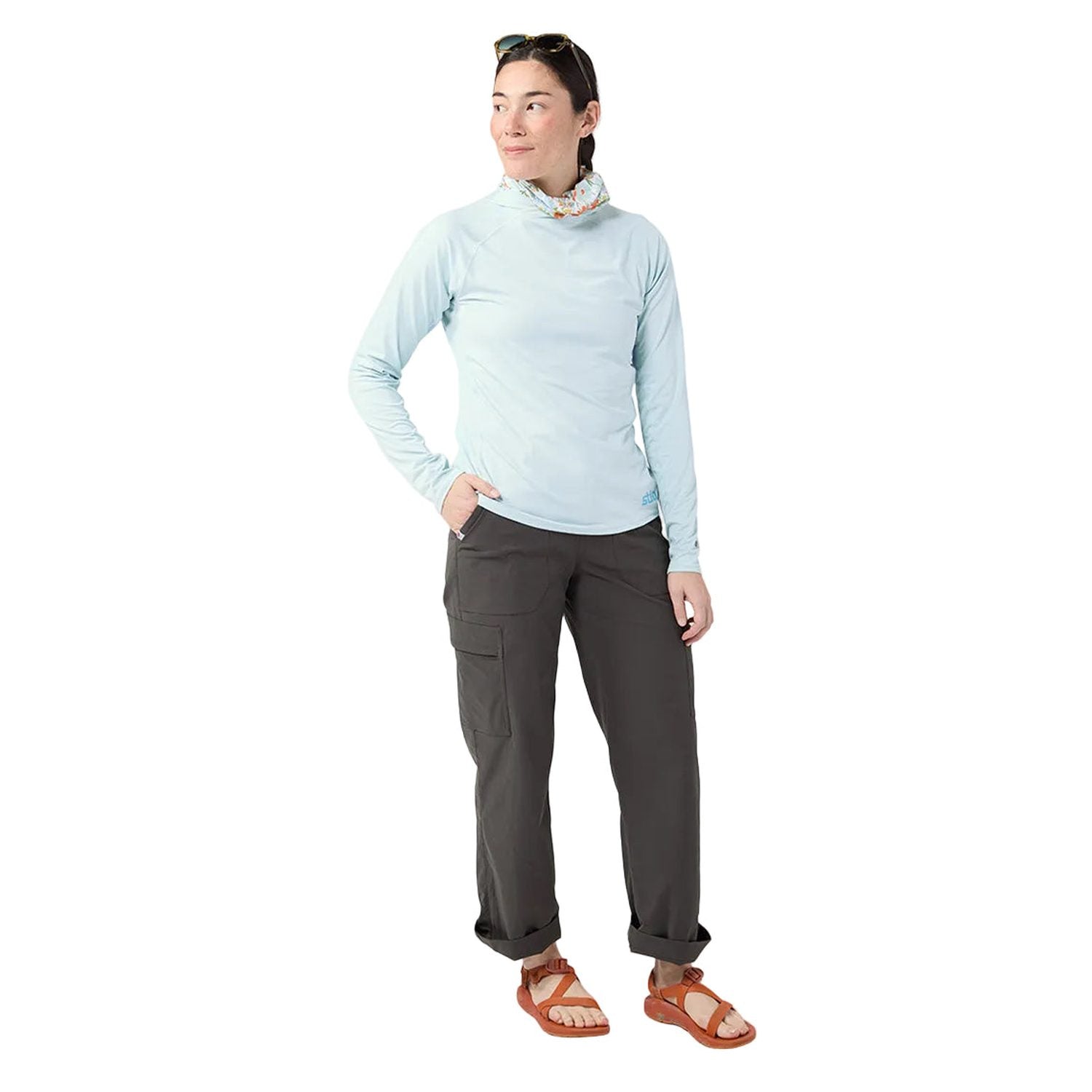 Women’s Hylas Hooded Pullover Stio - WINDCHILL / MD