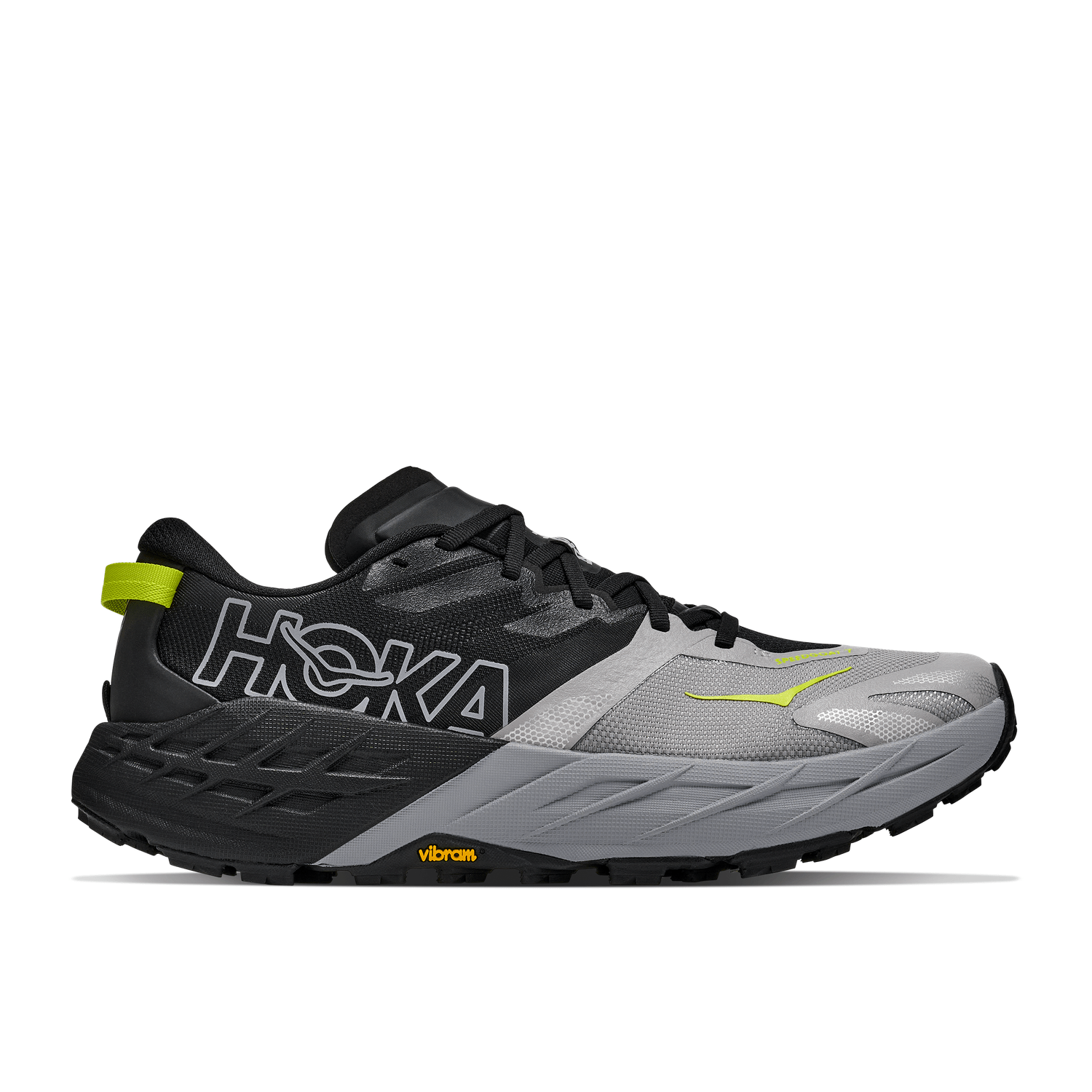 Men’s Speedgoat 7 HOKA - BLACK | STELLAR GREY / 8