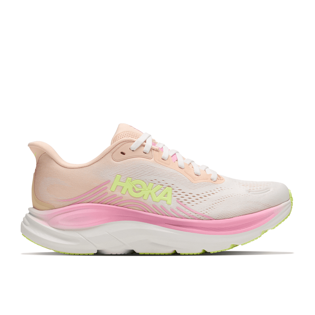 Women’s Clifton 11 HOKA - TANGERINE GLOW | WHITE / 7.5