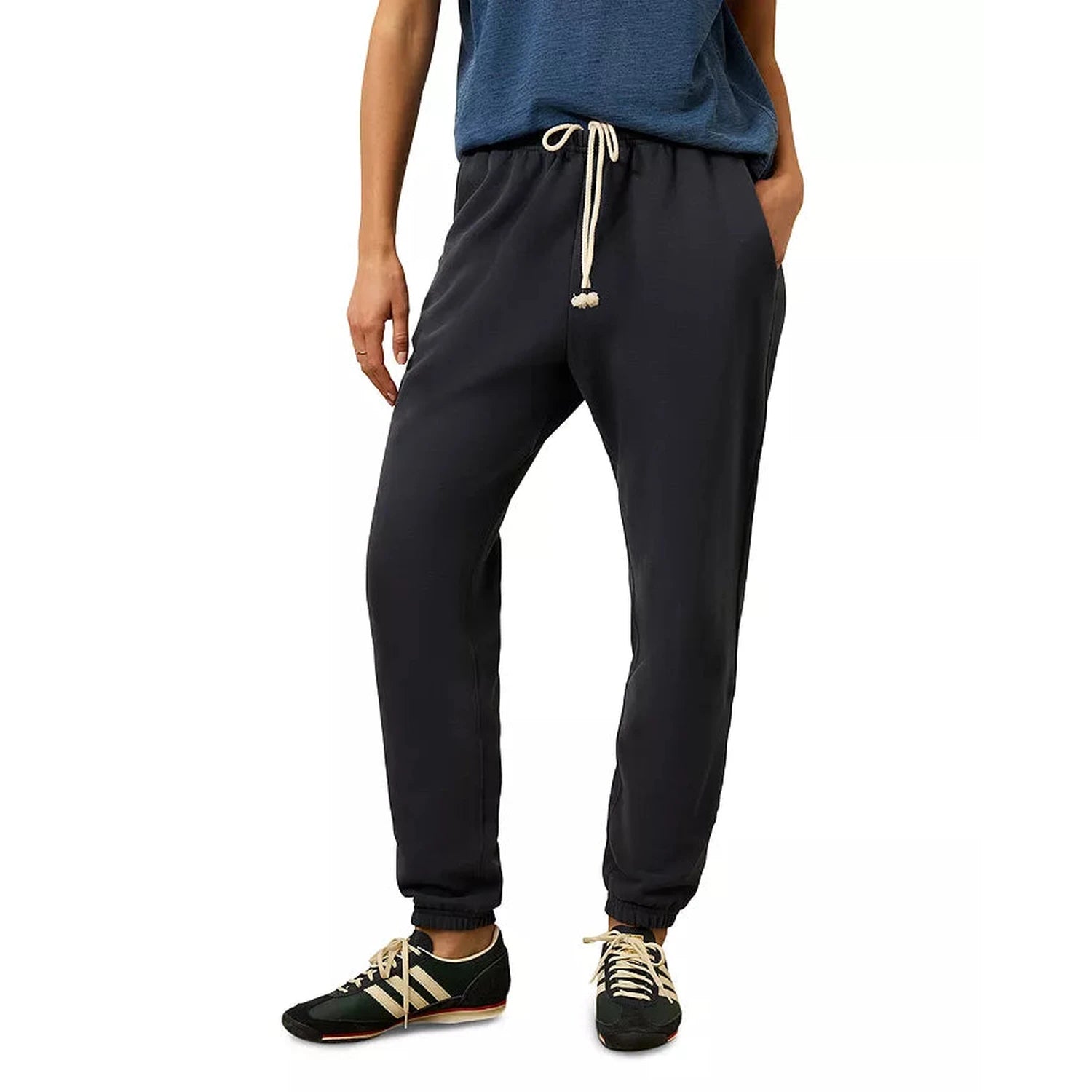 Women’s High Standard Fleece Sweatpant Faherty - BLN BLUE