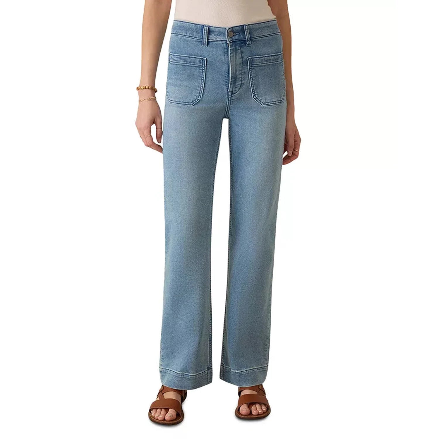 Women’s Stretch Terry Patch Pocket Ankle Pants Faherty