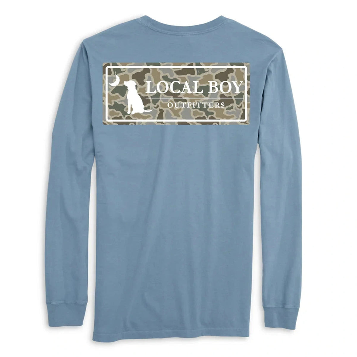 Men’s Sand Dog & Moon Plate Long Sleeve Tee Local Boy