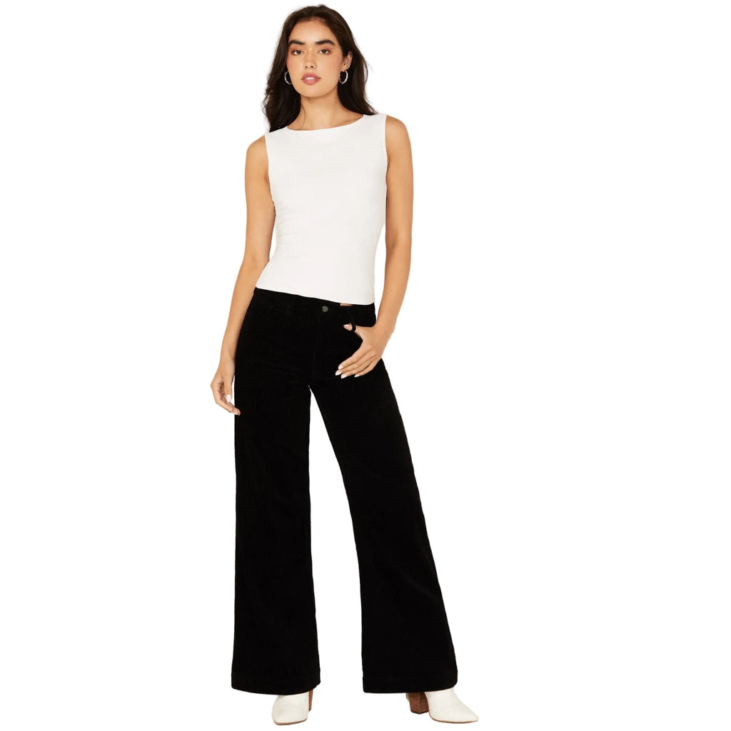 Women’s Fiona Super High Rise Wide Leg Jeans Dear John