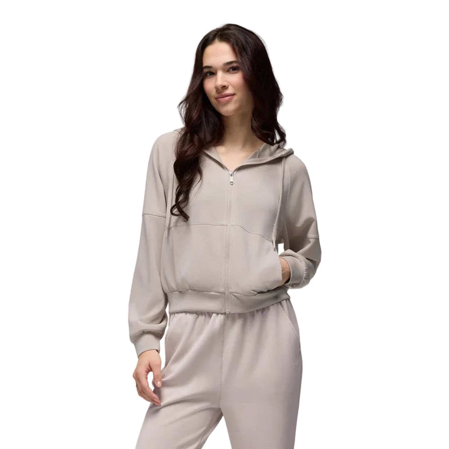 Women’s Shea Soft Full Zip prAna - 250 ALMOND / XS