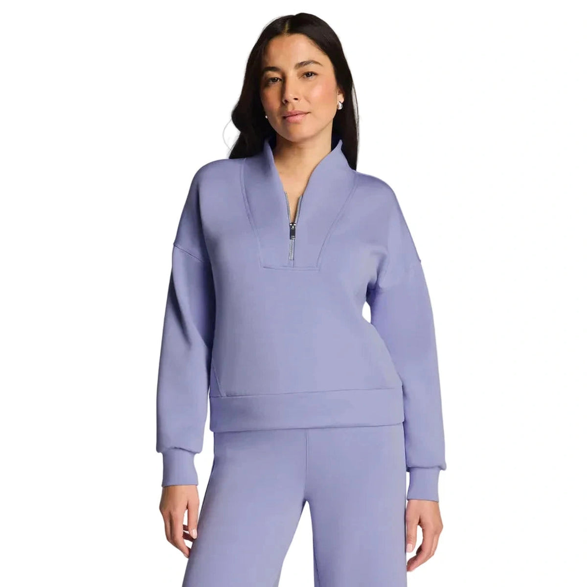 Women’s AirEssentials Shawl Collar Half Zip SPANX - ANEMONE