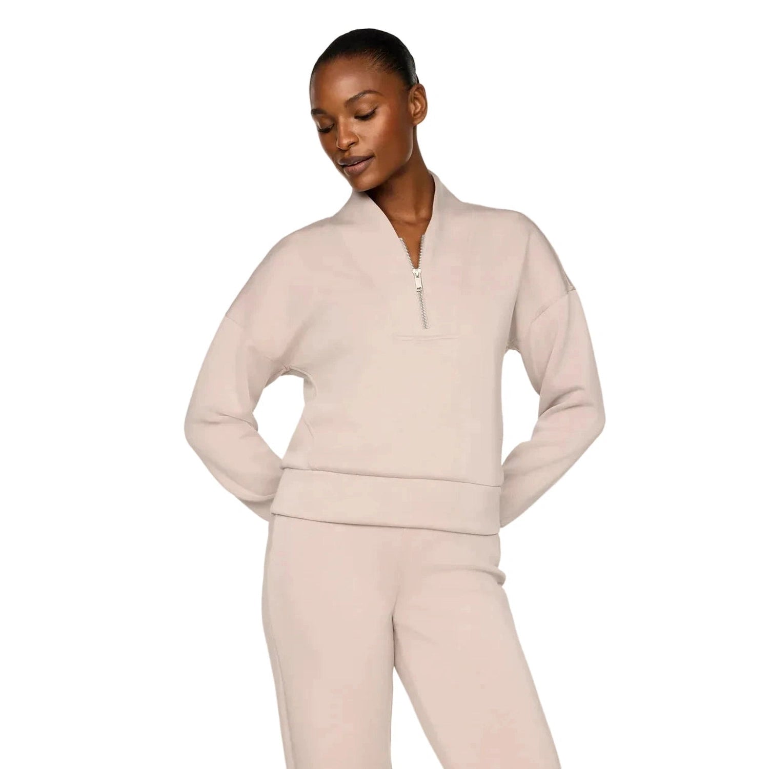 Women’s AirEssentials Shawl Collar Half Zip SPANX