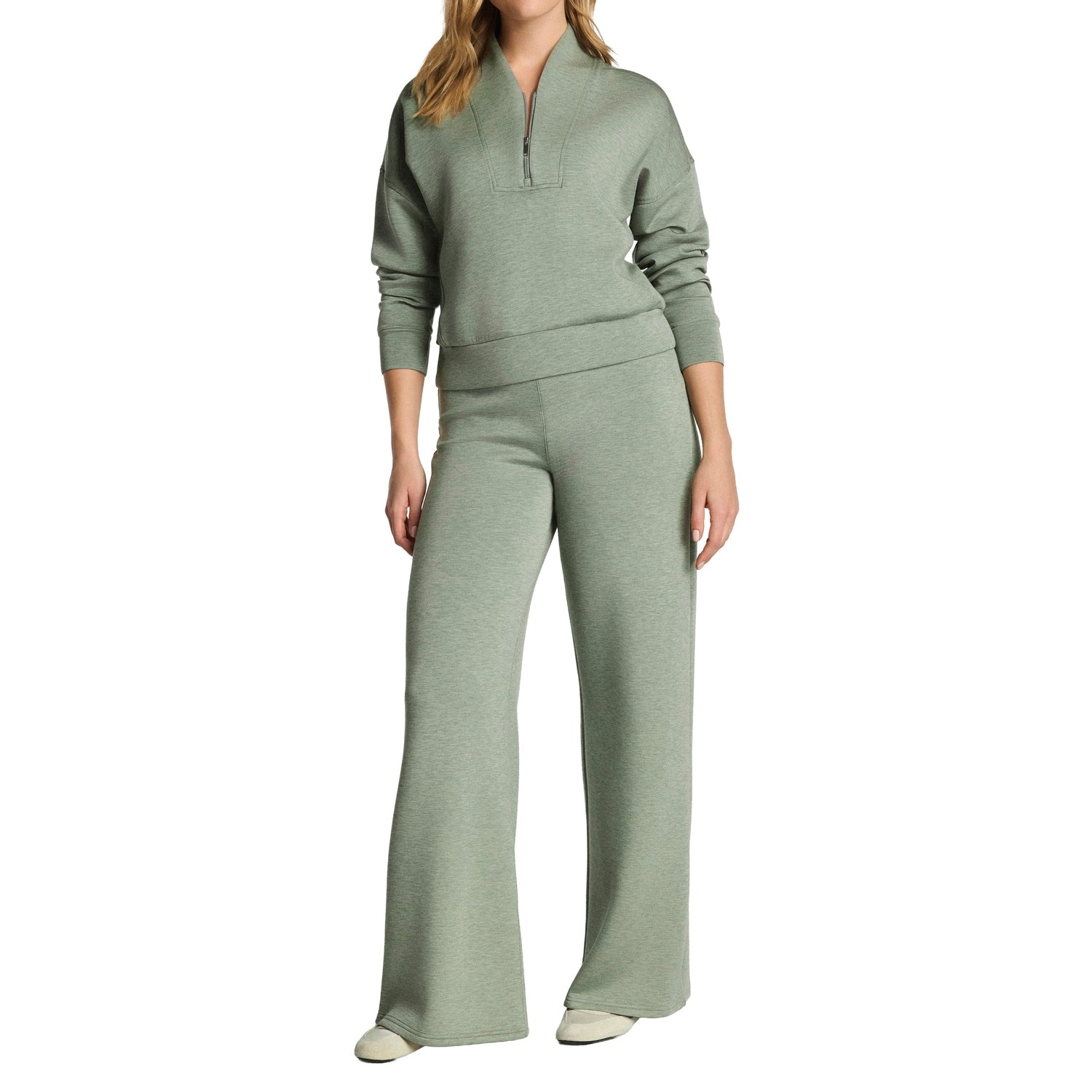 Women’s AirEssentials Shawl Collar Half Zip SPANX