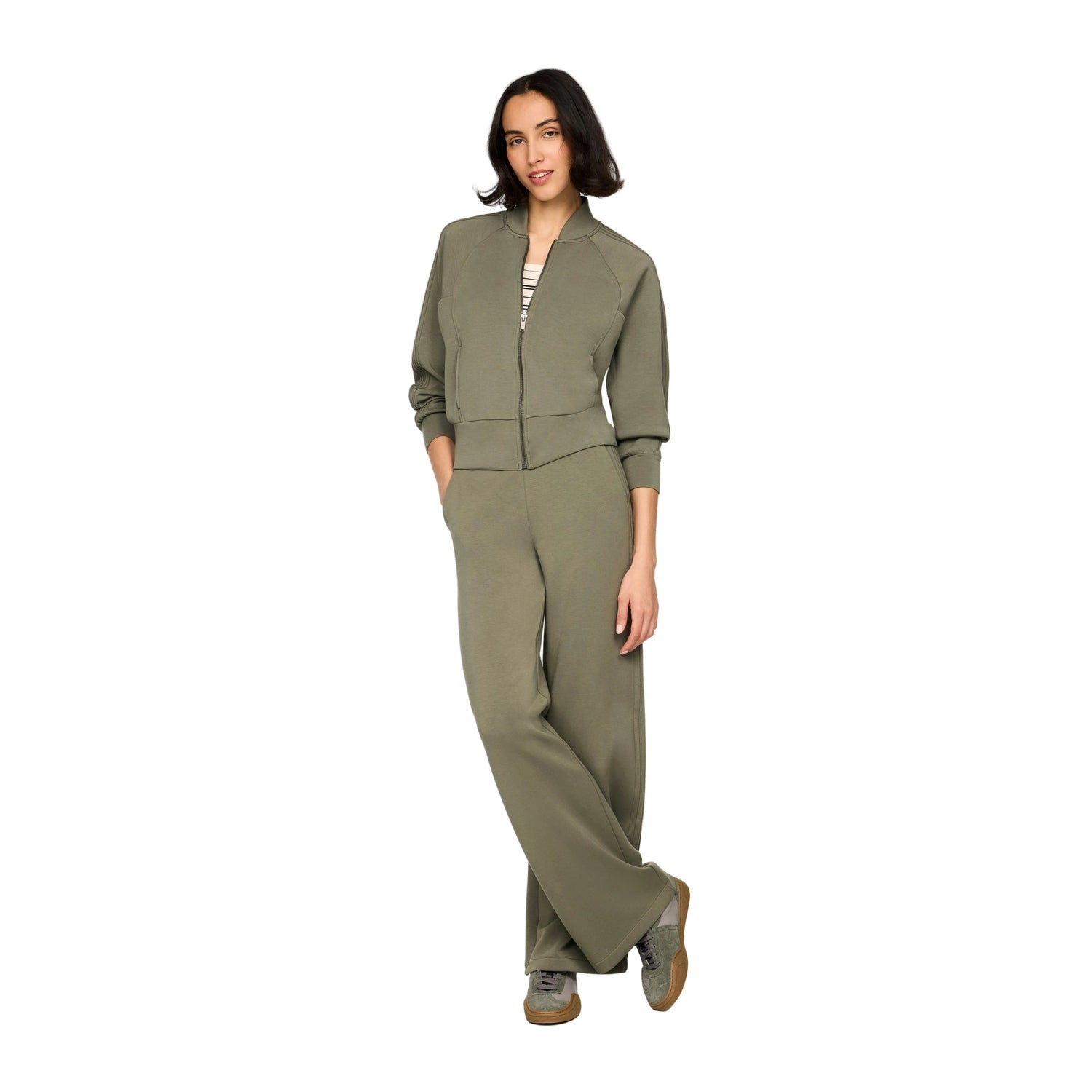 Women’s AirEssentials Pintuck Track Jacket SPANX