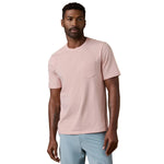 Men’s Sunwashed Pocket Tee Faherty - PKA PINK SAND / S
