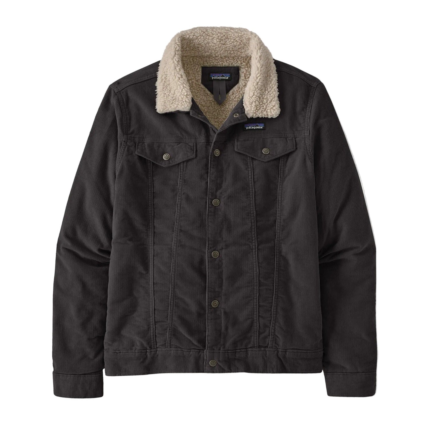 Men’s Pile Lined Trucker Jacket Patagonia - INBK INK BLACK