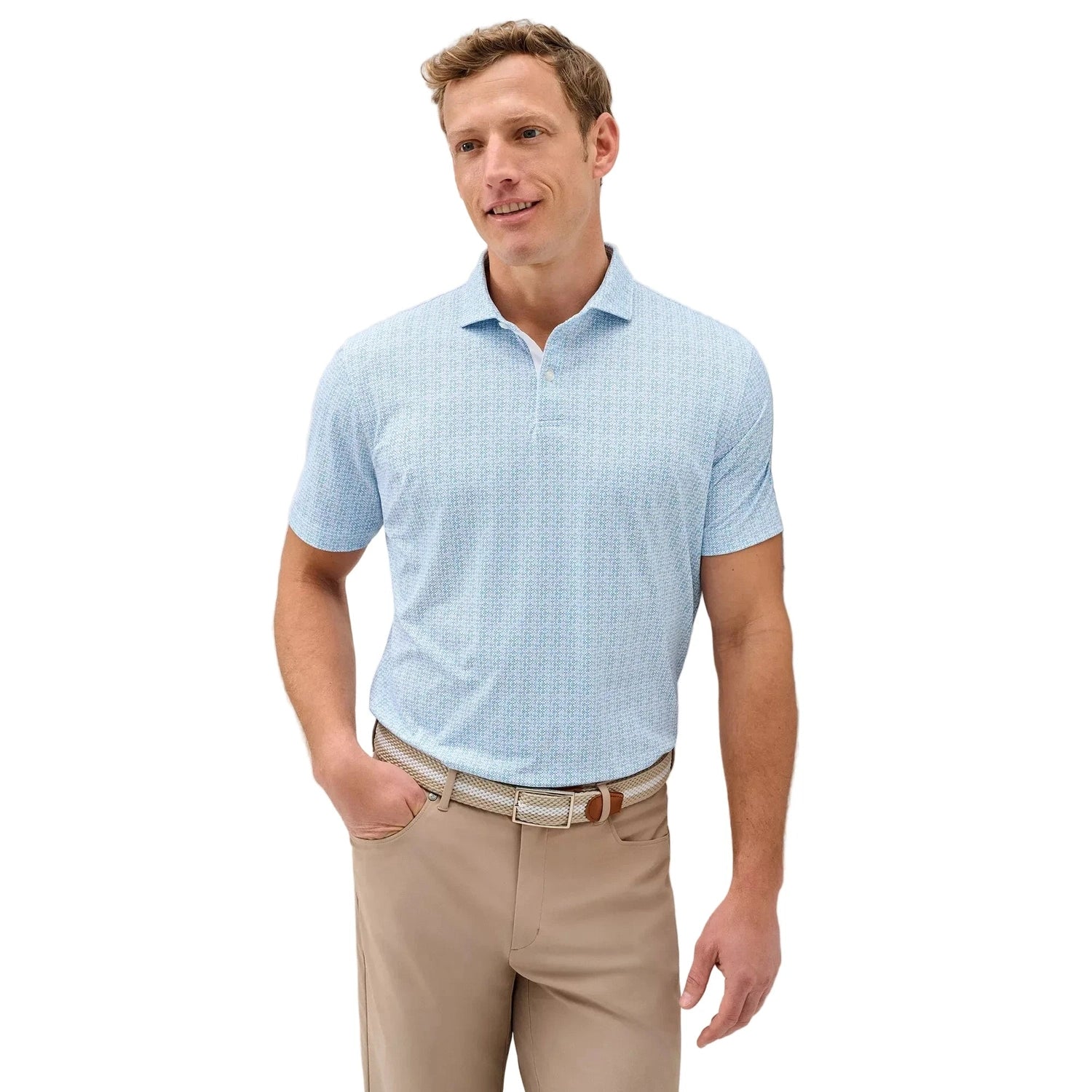 Men’s Vintage Floral johnnie-O - CARBON FIBER / S