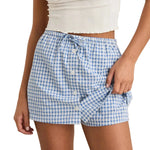 Women’s Lola Check Skort Rhythm - BLUE / 02