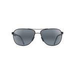 Men’s Castles Polarized Sunglasses Maui Jim - MATTE BLACK