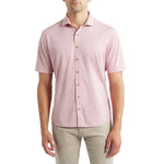 Men’s Breck Hangin’ Out Knit Short Sleeve Button-Up Shirt