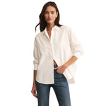 Women’s Elevated Relaxed Poplin Shirt Z Supply - WHT WHITE