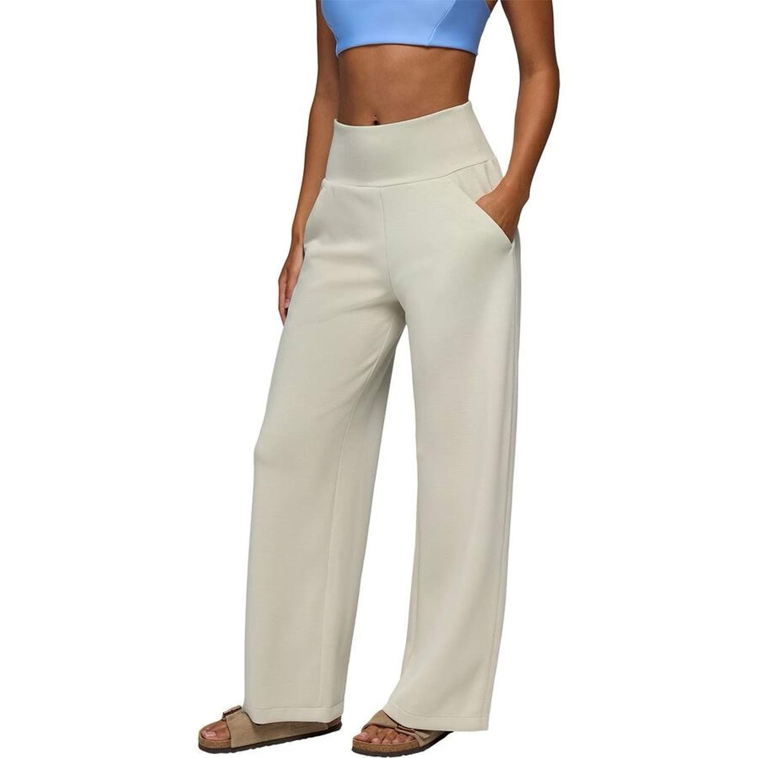 Women’s Shea Hot Spell Wide Leg Pant prAna - 251 ALMOND / XS