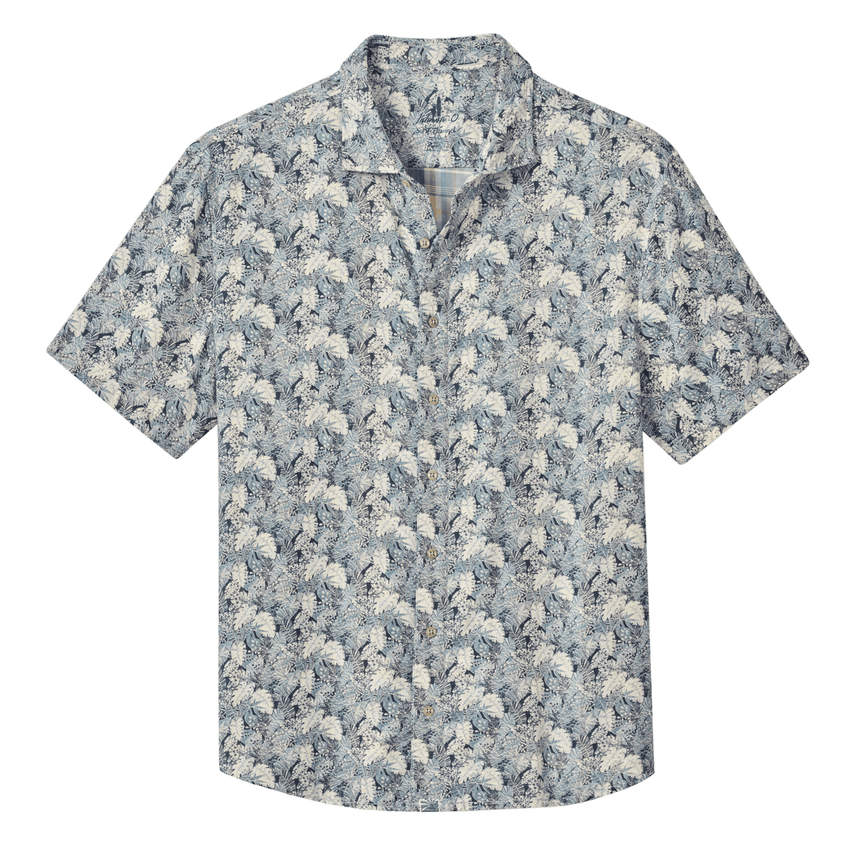 Men’s ’Surf Flannel’ Short Sleeve Button Down Shirt