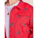 Women’s The Tailgate Twill Logo Jacket Stewart Simmons