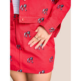 Women’s The Tailgate Twill Mini Skirt Stewart Simmons