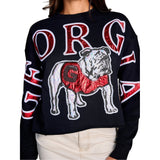 Women’s The Stadium Sequin Crewneck Stewart Simmons