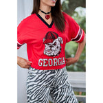 Women’s The Blitz Sequin Jersey Tee Stewart Simmons