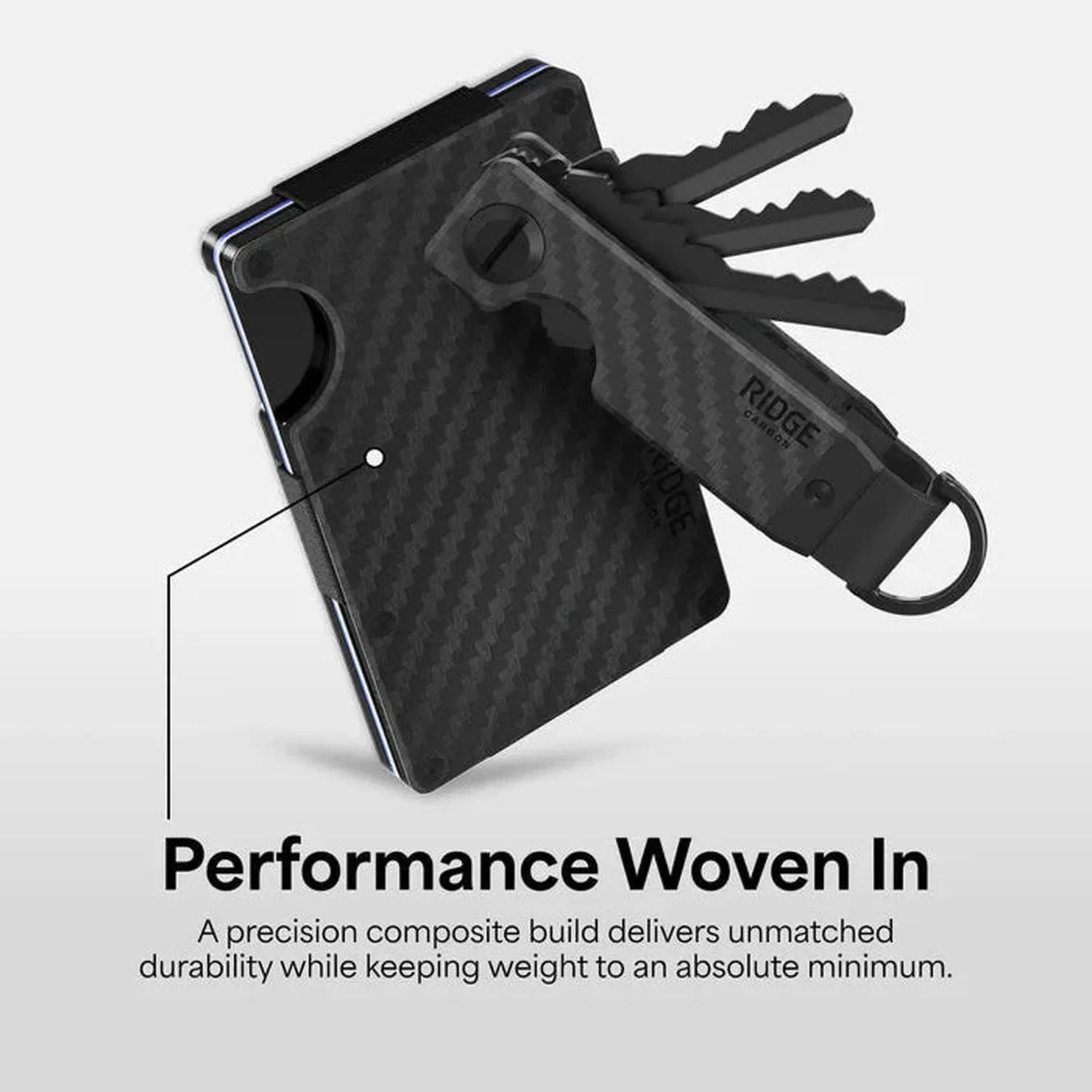 Ridge 2.0 Carbon Fiber - 3K WEAVE / CASH STRAP