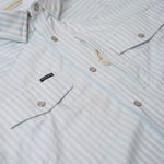 Men’s Western Pearl Snap Shirt Short Sleeve Poncho Outdoors