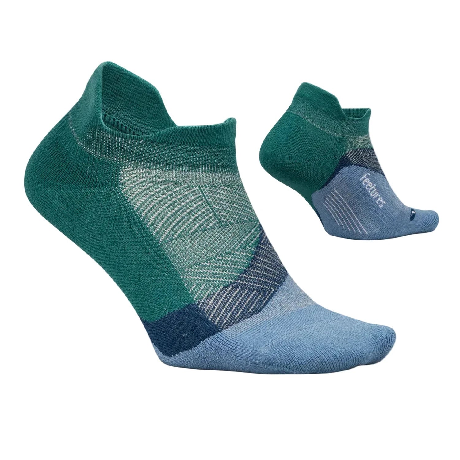 Elite Light Cushion No Show Tab Socks Feetures