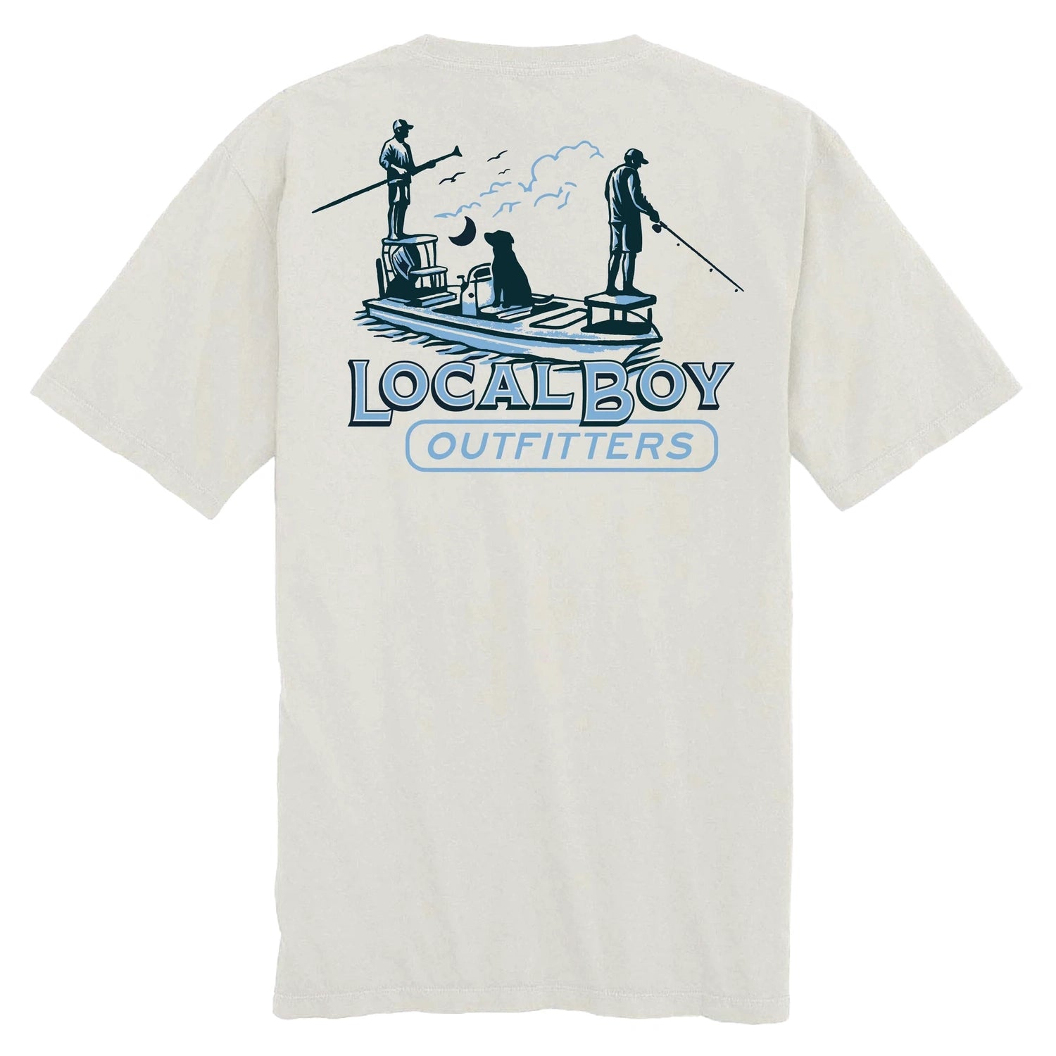 Men’s Flat Fishin’ T-Shirt Local Boy Outfitters - SIL