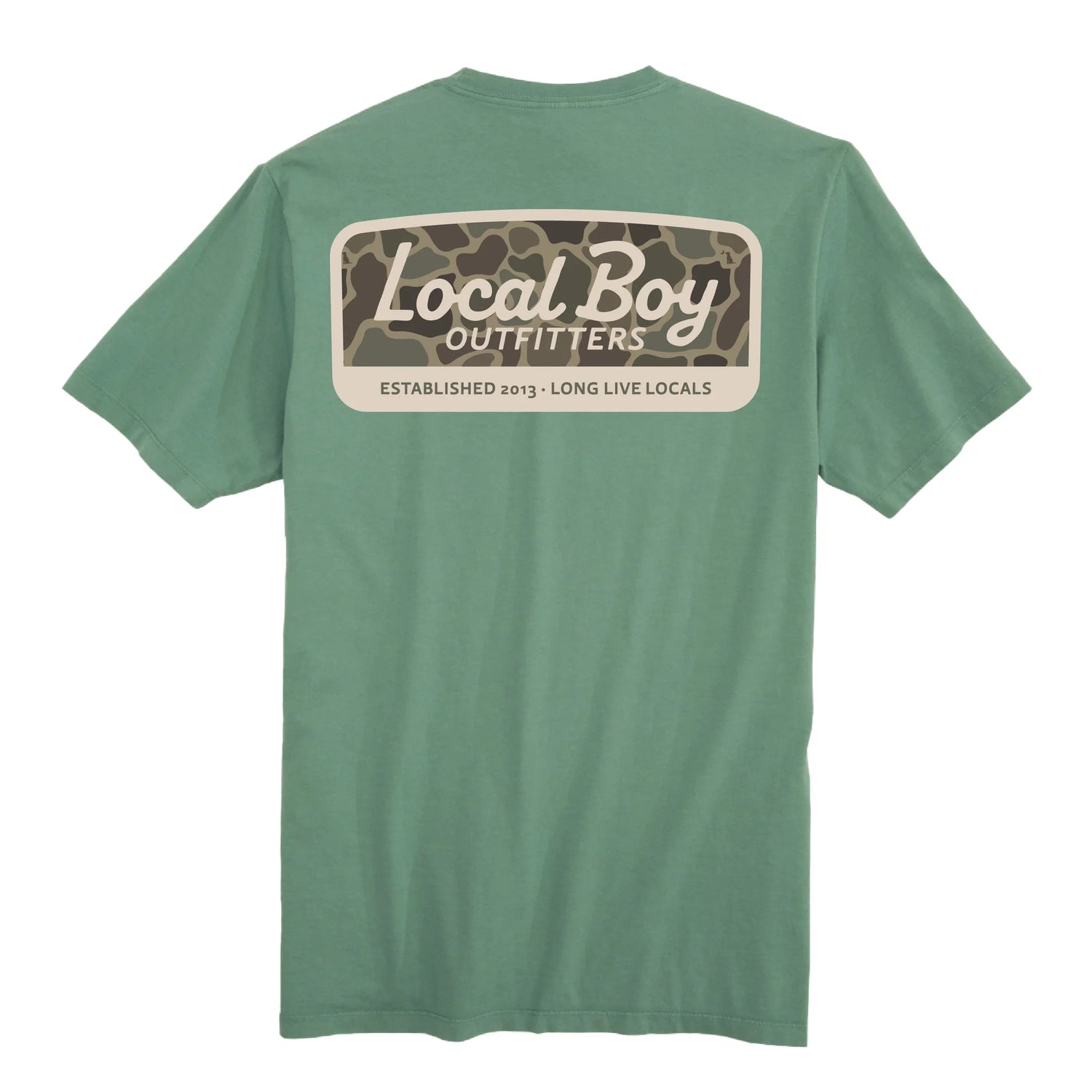 Men’s Brush Camo Mark Short Sleeve Tee Local Boy Outfitters