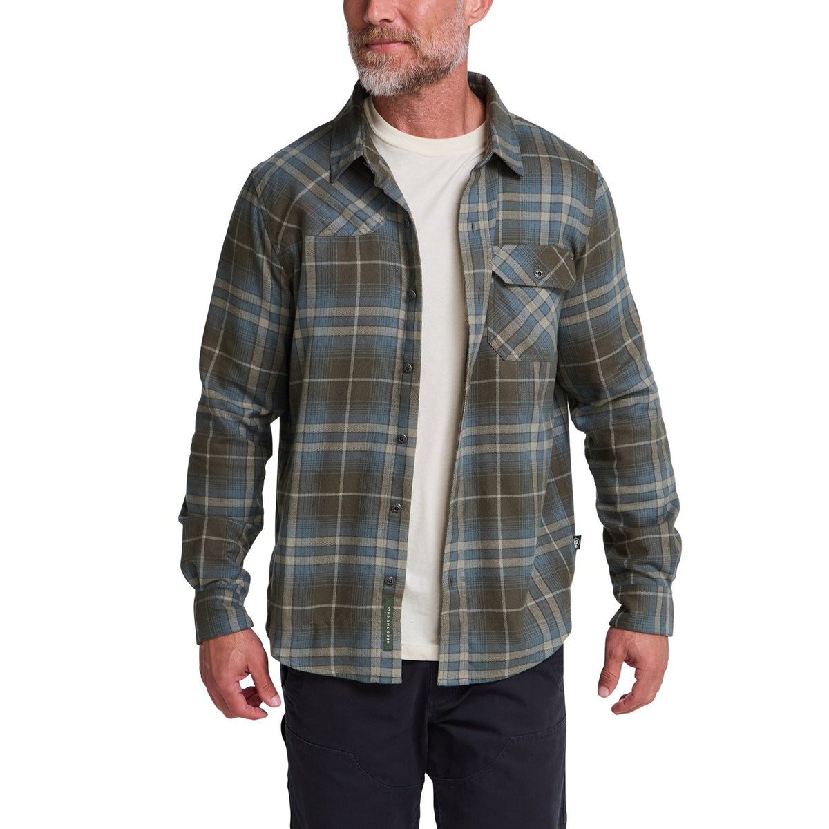 Men’s Harker’s Flannel Howler Bros - KEMPTON PLAID | BELUGA