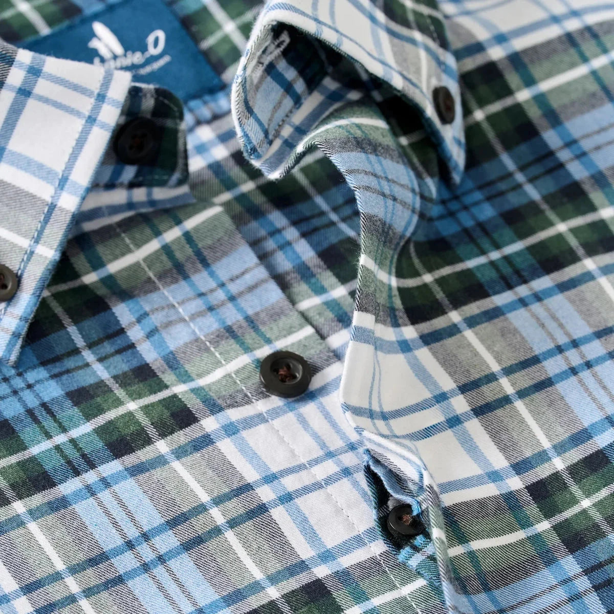 Men's Performance Flannel Button Down Shirt - Chimney Rock Tartan