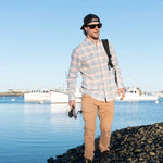 Men’s Original Flannel Long Sleeve Poncho Outdoors