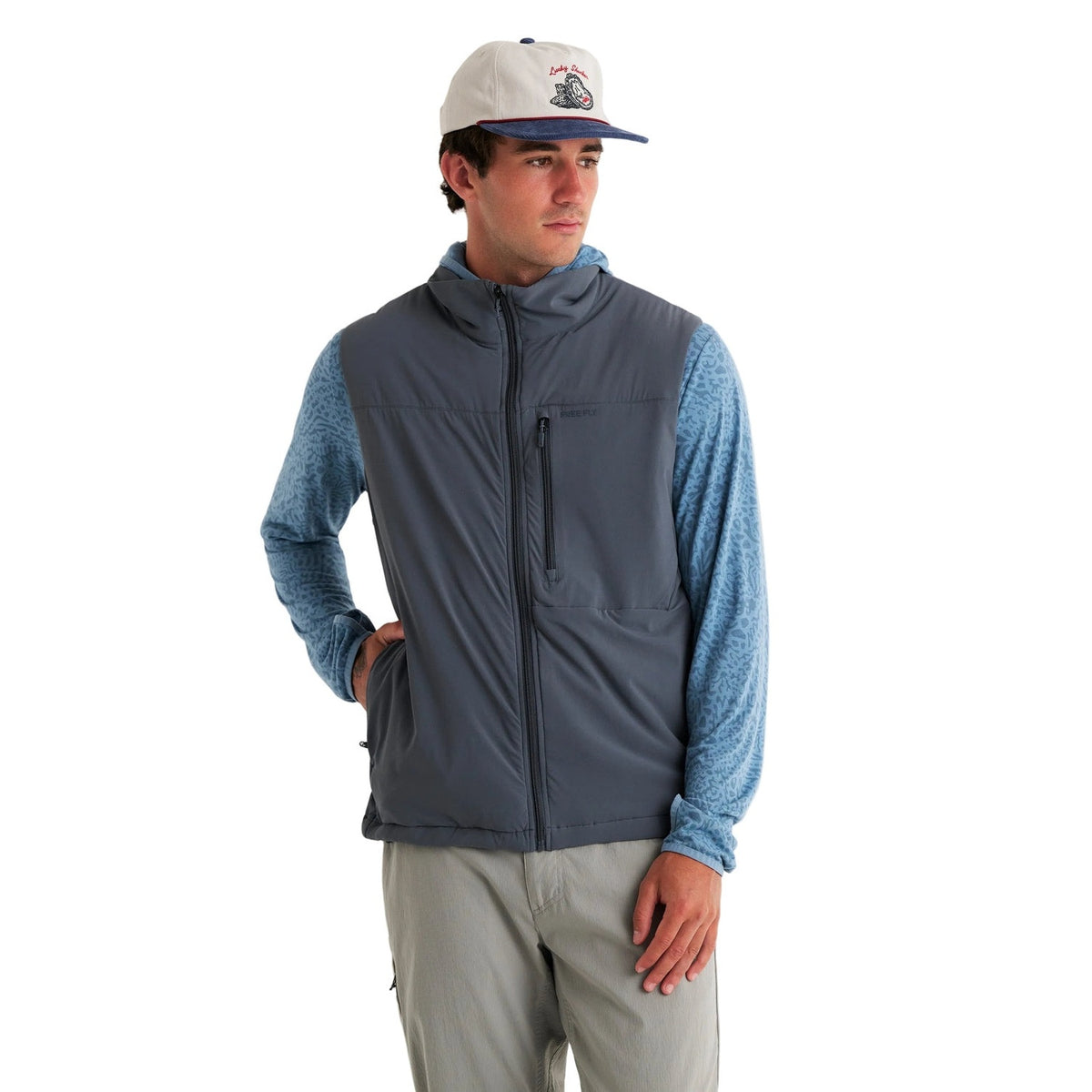 Men’s Coldvale Insulated Vest Free Fly Apparel - STORM