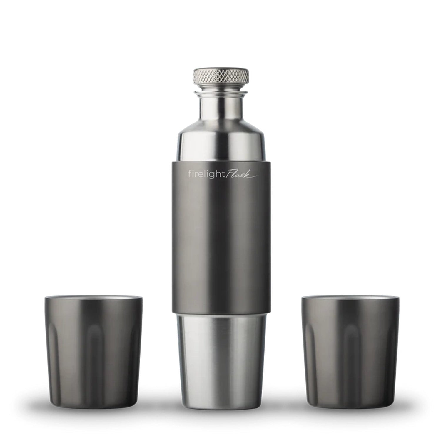 Firelight Flask® 750ML High Camp Flasks - GUNMETAL