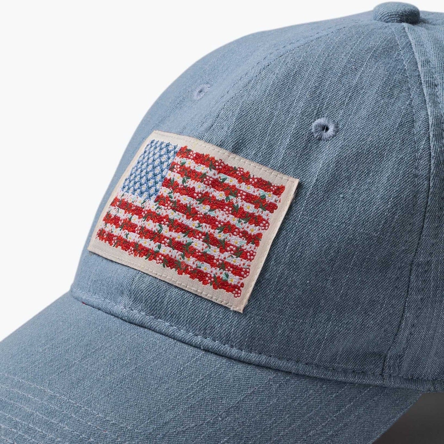 Americana Denim Baseball Cap Rifle Paper Co.