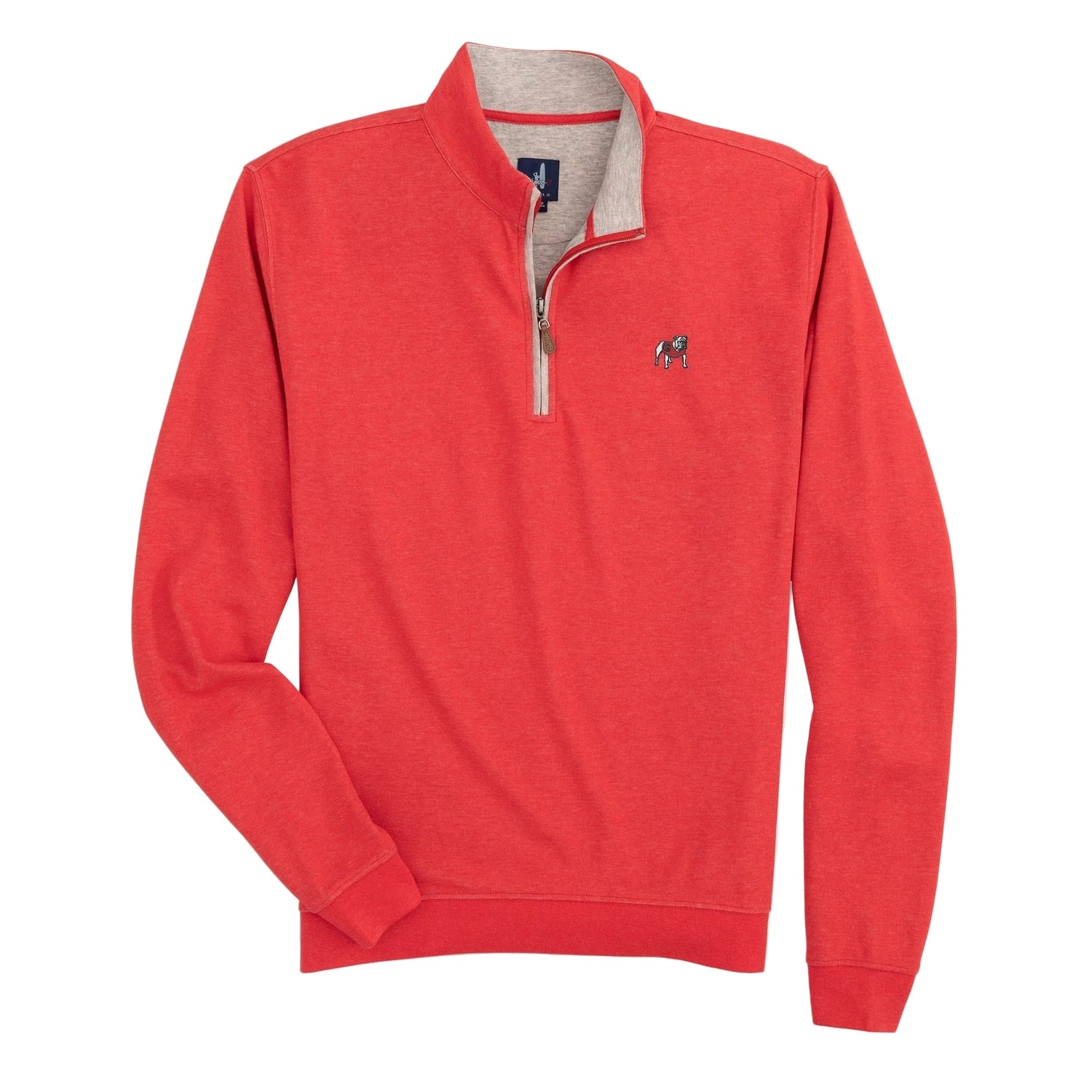 Men’s UGA Sully Quarter Zip Pullover johnnie-O