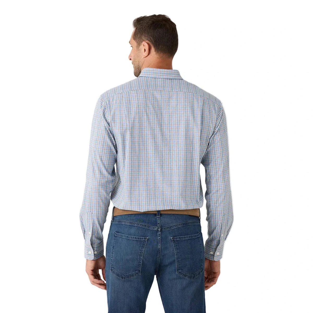 Men's Brunswick Pane Performance Button-Down Shirt
