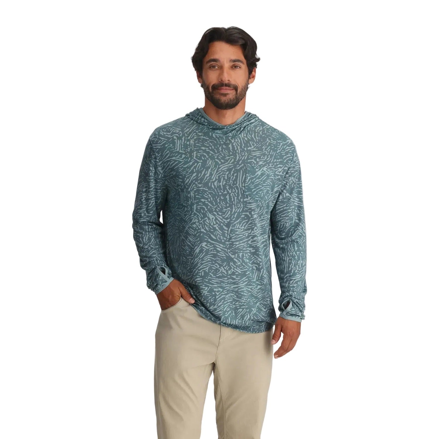 Men’s Bamboo Lightweight Hoodie Free Fly Apparel - TIDAL