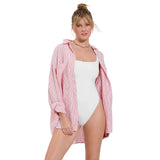 Women’s Getaway Button Down Left on Friday - COASTAL