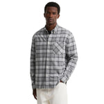 Men’s Mineral Tartan Authentic Shirt Barbour - ICE GRANITE