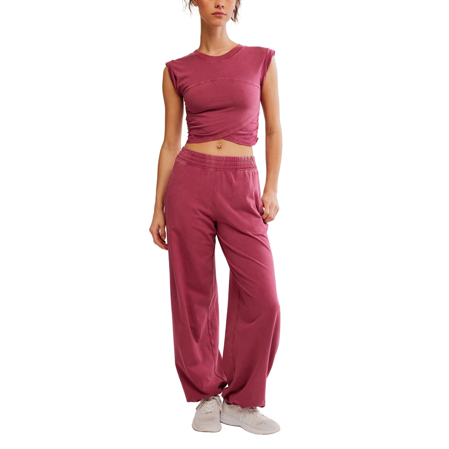 Women’s Hot Shot Crossover Set FP Movement - 6645 BRICK / XS
