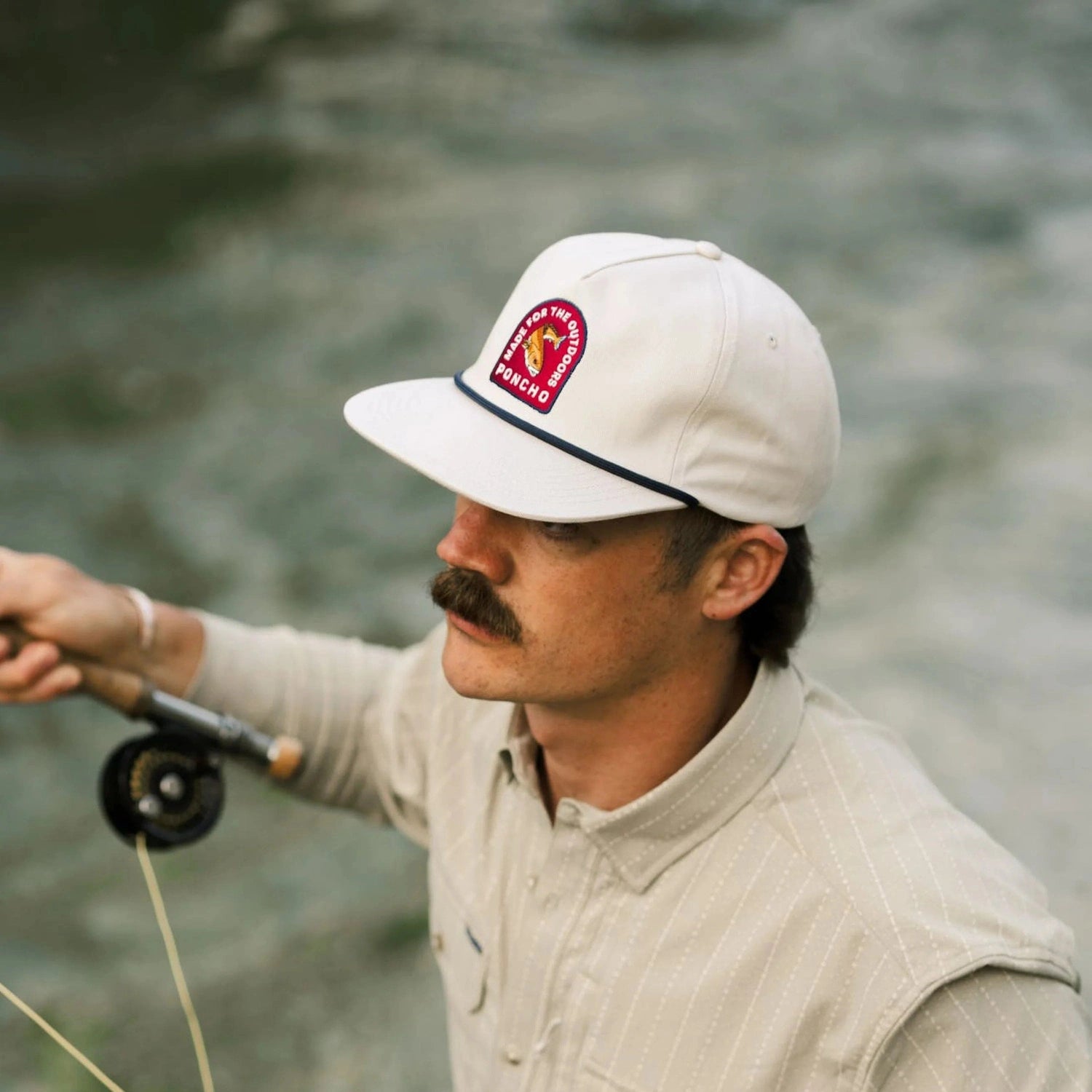 Poncho Rope Hat Outdoors