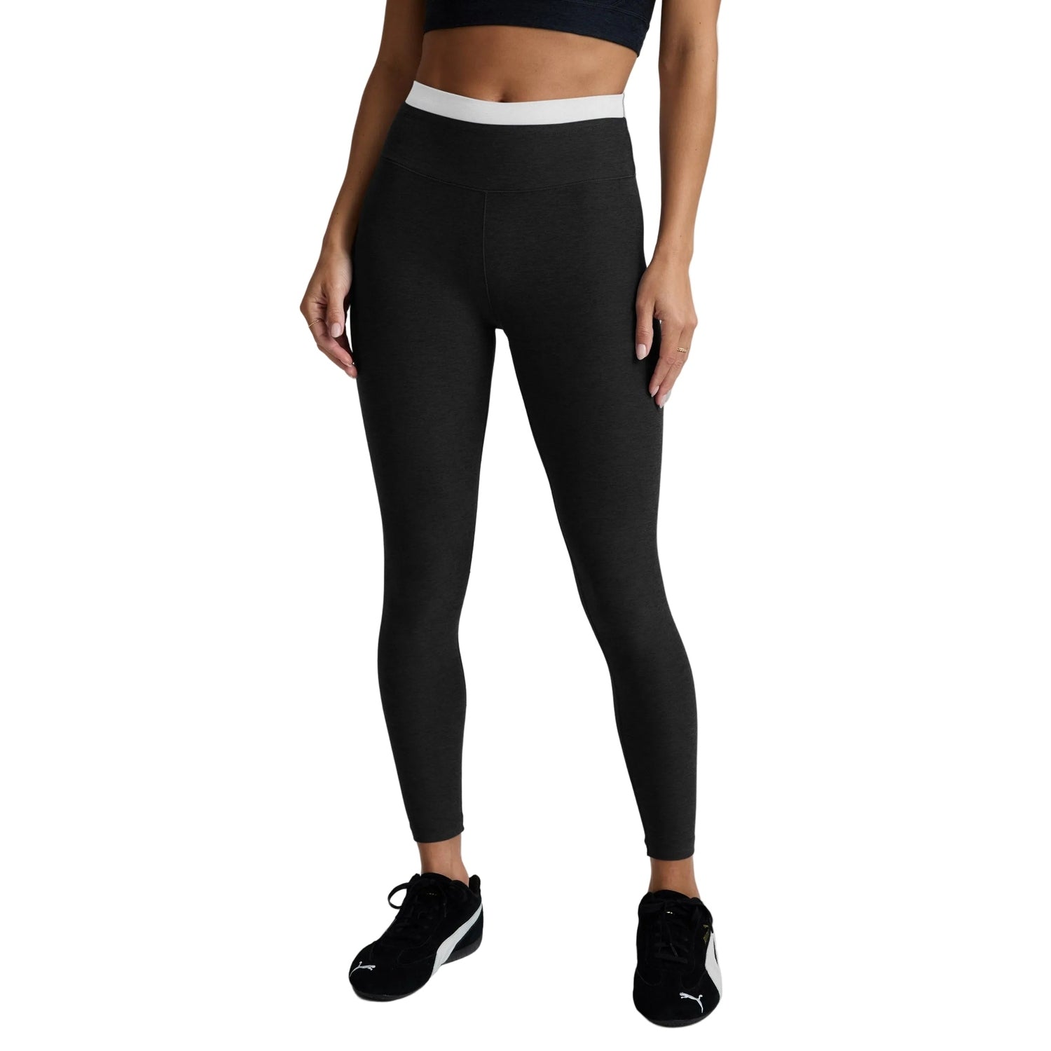 Women’s Spacedye Layered High Waisted Midi Leggings Beyond