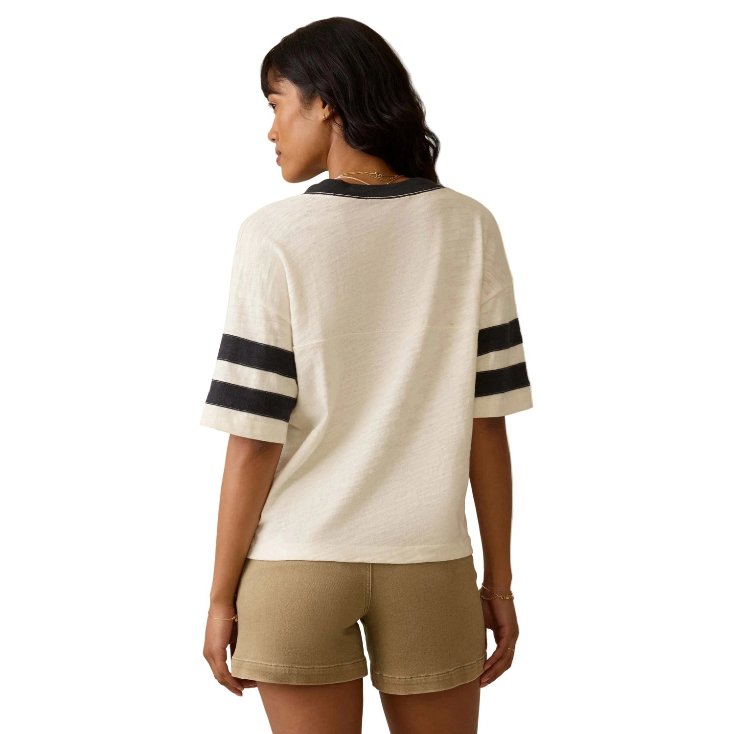Women’s Sunwashed Slub Varsity Tee Faherty