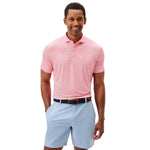 Men’s Lyndonn Striped Polo johnnie-O - PINK LEMONADE / S